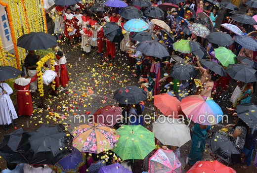 : Feast of Nativity of Mary being  celebrated 1